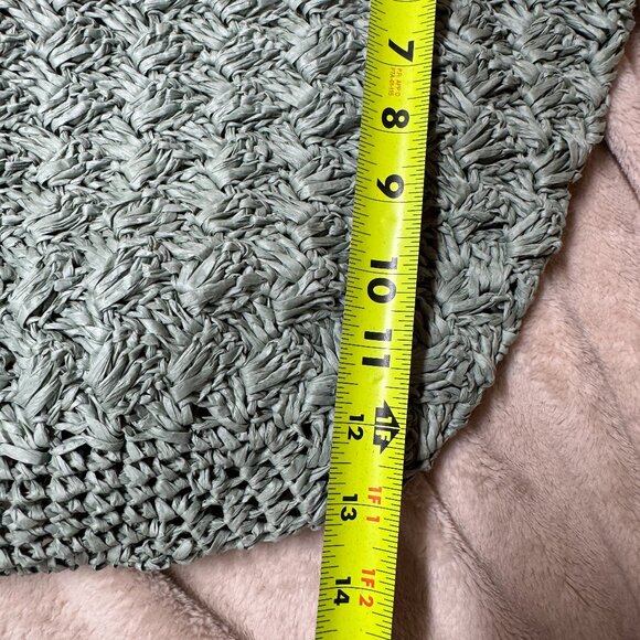 BTB LOS ANGELES Uma Pearl Light Green Tote Bag NEW WITH TAG - Picture 11 of 12